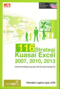 Image of 116 strategi kuasai excel 2007, 2010, 2013 : untuk semua kalangan yang ingin mahir excel dalam hitungan hari