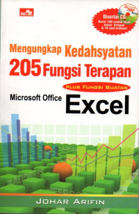 Image of Menungkap kedasyatan 205 fungsi terapan plus fungsi buatan microsoft office excel