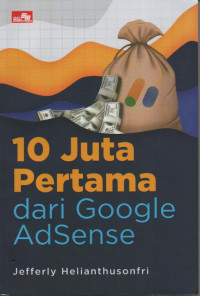 Image of 10 juta pertama dari google adsense