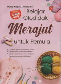Image of Belajar otodidak merajut untuk pemula
