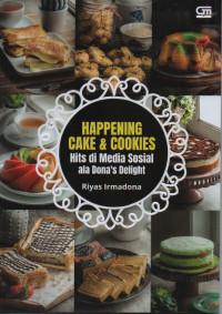 Image of happening cake & cookies hits di media sosial ala Dona's delight