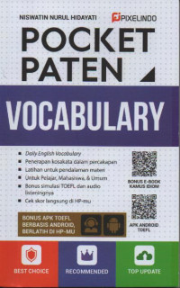 Image of Pocket paten vocabulary
