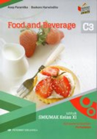 Image of Food and beverage untuk SMK/MAK kelas xi kompetensi  keahlian Perhotelan