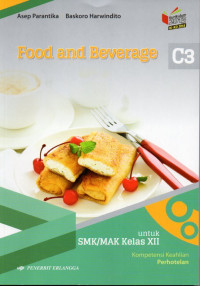 Image of Food and berverage untuk SMK/MAK kelas XII komptensi keahlian perhotelan