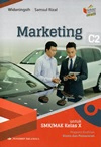 Image of Marketing untuk SMK/MAK kelas X program keahlian bisnis dan pemasaran