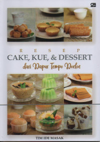 Image of Resep cake, kue, dan dessert dari dapur tempo doeloe